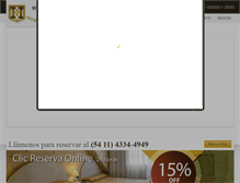 Tablet Screenshot of hotel-internacional.com.ar